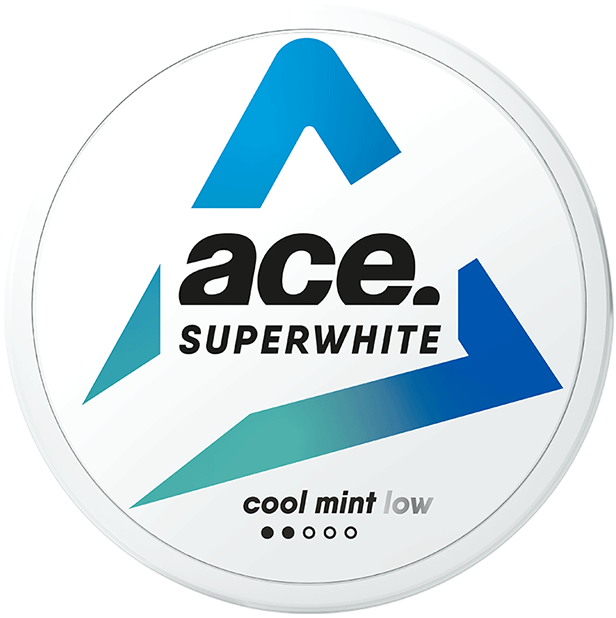 Ace SUPERWHITE - cool mint low