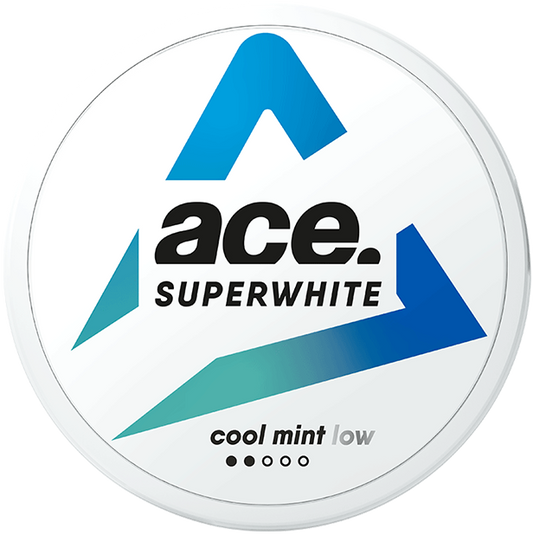 Ace SUPERWHITE - cool mint low