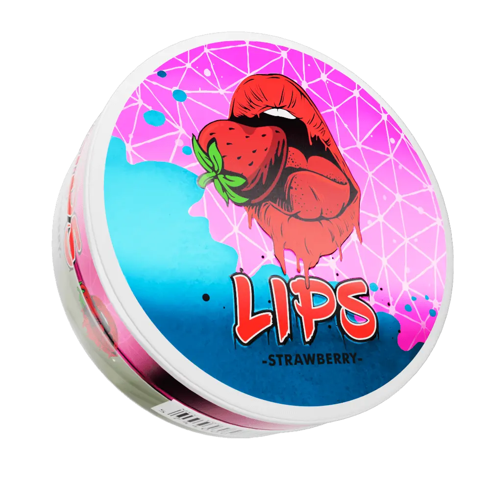 Lips strawberry